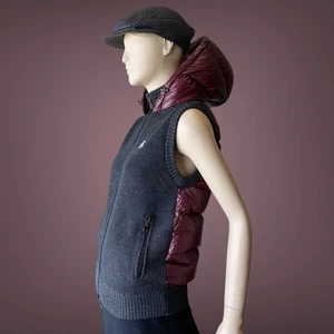 Moncler Maglione tricot gilet Down Wool Vest Size Men S (Women M) - Picture 1 of 17