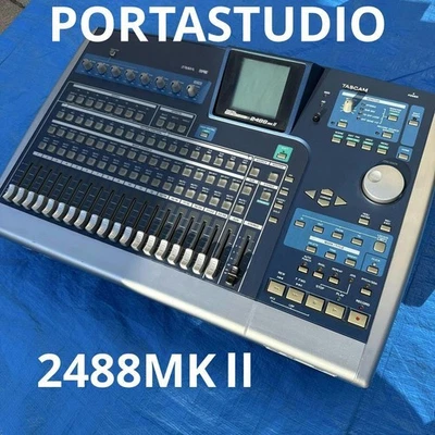 Tascam 2488MKⅡ Porta Studio 24 Track RecorderOnly Operation Tested w/adapter - Image 1 of 4