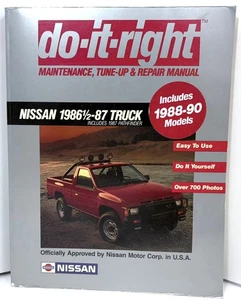 Nissan 1986-1990 Pickups & 1987 Pathfinder Tune-up & Repair Manual - Picture 1 of 1
