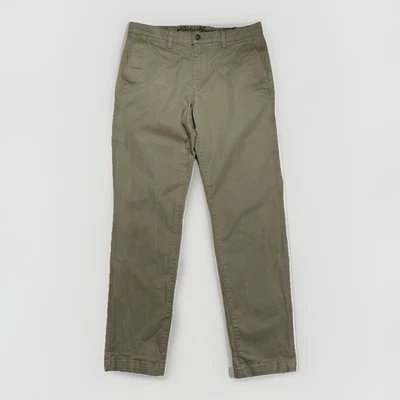 Eddie Bauer Slim Fit Legend Wash Flex Pants Mens Sz 33x32 Beige Khaki  - Image 1 of 4