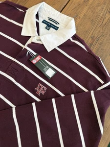 Camisa estilo rubí Tommy Hilfiger vintage Texas A&M Aggies talla 2XL nueva con etiquetas - Imagen 1 de 8