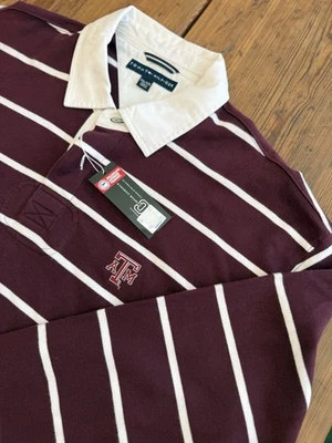 NWT Vintage Texas A&M Aggies Tommy Hilfiger Ruby Style Shirt Sz 2XL - Image 1 of 4