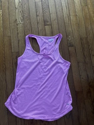 Layer 8 Performance Pink Racerback Tank Top Size Large - Image 1 of 4
