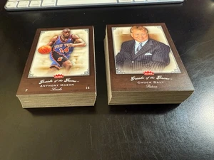 2005-06 Fleer Greats of the Game BASKETBALL SET/LOT (62) NO DUPES EXMT - Picture 1 of 1