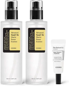 COSRX Glass Skin Starter Set, Advanced Snail 96 Mucin Power Essence (1,69 Fl.Oz - Imagen 1 de 7