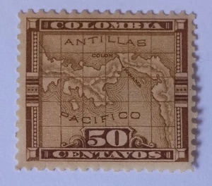 Panama Briefmarke, 1892-96, sc#20, ungebraucht, NG - Bild 1 von 2