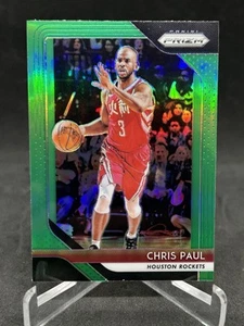 Prizm Green Chris Paul #24 Rockets 2018-19 envío gratuito - Imagen 1 de 2