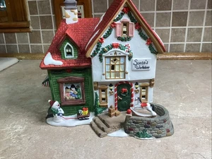 Heartland Valley Christmas Village Santa's Workshop 2001 O'Well -8” Tall-read - Picture 1 of 8