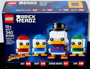 NEW! LEGO BRICKHEADZ 40477 SCROOGE MCDUCK, HUEY, DEWEY & LOUIE, DISNEY,DUCKTALES - Picture 1 of 2