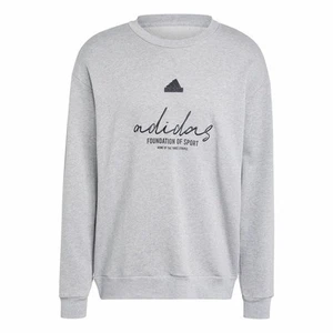 Sudadera sin Capucha Hombre Adidas Brand Love French Terry Gris - Imagen 1 de 6