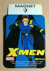 NEW W/DEFECTS As Is X-MEN XMEN CYCLOPS RUNNING BLACK BLUE MARVEL AS IS MAGNET - Picture 1 of 1