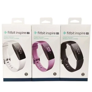 NUOVO Fitbit Inspire HR Activity Tracker e frequenza cardiaca più colori piccolo + grande - Foto 1 di 10
