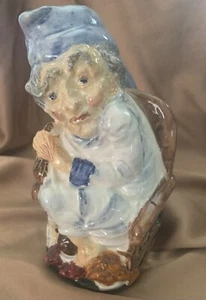 Vintage Burleigh Ware Toby Jug Vintage Iron Stone Scrooge 5.5” - Picture 1 of 6
