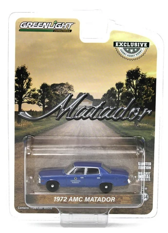 1:64 GreenLight THE DUKES OF HAZZARD *UNITED STATES MARSHALL* 1972 AMC MATADOR Cover