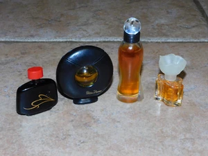 VTG OSCAR, PALOMA PICASSO, CATALIST & MAXIMS 4 TRAVEL SIZE PERFUME SET - Picture 1 of 3