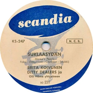 78 RPM - Brita Koivunen - Suklaasydän / Mack The Knife - 1955 - Imagen 1 de 2