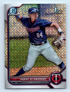 2022 Bowman Chrome Mojo Danny De Andre Minnesota Twins #PPA-DW
