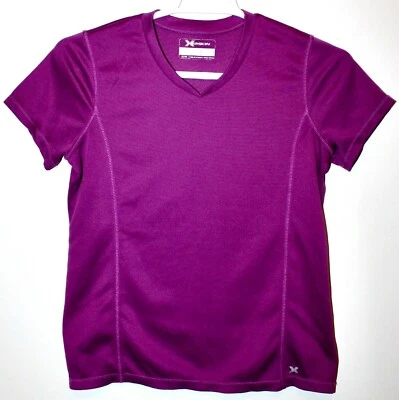 Camisa deportiva de golf Xersion para hombres Quick Dri manga corta MEDIANA púrpura en muy buena condición Foto 1 de 4