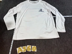 Camisa de pesca Spicy Tuna blanca de manga larga para hombre rendimiento grande protección UV - Imagen 1 de 11