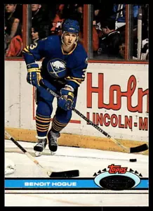 1991-92 Stadium Club #157 Benoit Hogue Buffalo Sabres Hockey Card - Picture 1 of 2