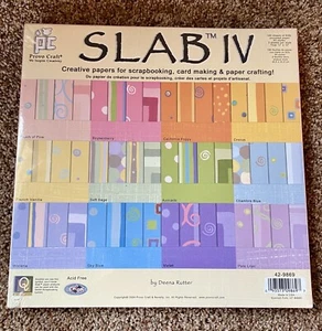 SLAB IV Provo Craft Scrapbooking Designer Paper-12x12-180 Sheets-60 Styles - NEW - Picture 1 of 3