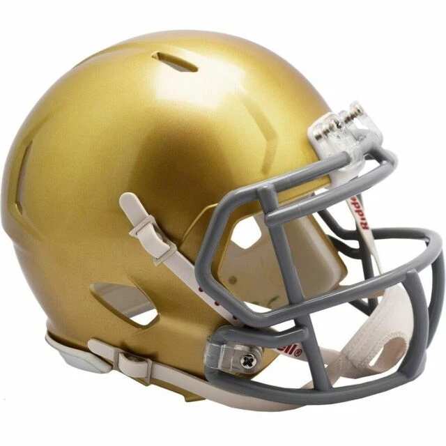 Riddell Notre Dame Fighting Irish Mini Helmet - Gold