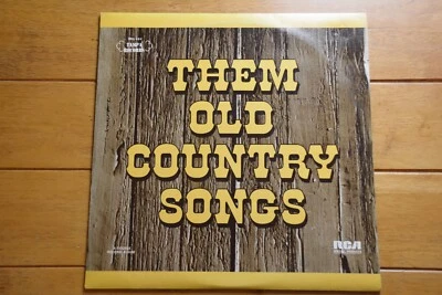 THEM OLD COUNTRY SONGS DOUBLE LP 12" VINYL RECORD VARIOUS EXC CLEAN! [73] - Image 1 of 4