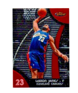 2007-08 TOPPS FINEST LeBRON JAMES #40 CLEVELAND CAVALIERS - Picture 1 of 2