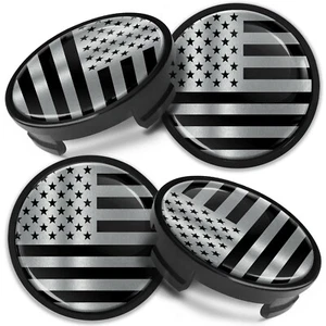 Kompatibel mit Ford Nabendeckel Nabenkappen Radnabendeckel 54mm USA Flagge Fahne - Bild 1 von 5