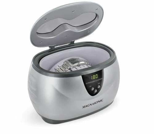 Magnasonic Professional Ultrasonic Jewelry and Eyeglass Cleaner With Digital Timer MGUC500