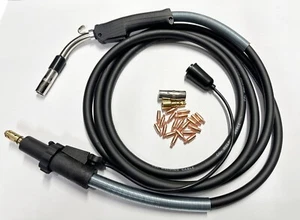 Mig Welding Gun Replacement 15ft For Lincoln LN-25 PRO, LF-72, LF-74 Wire Feeder - Picture 1 of 19