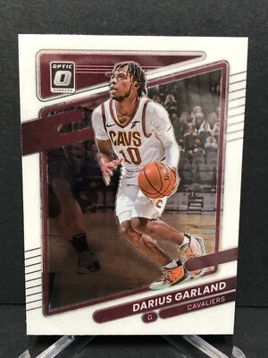 Darius Garland 2021-22 Donruss Optic Basketball #65 - Cleveland Cavaliers - Image 1 of 2