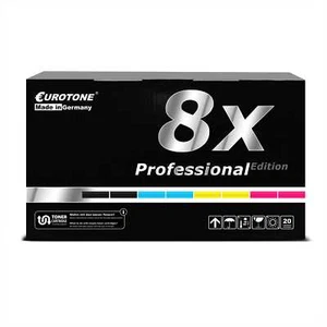 8 toners PRO Eurotone pour Triumph-Adler 3206 avec environ 15 000/25 000 pages chacun - Photo 1/3