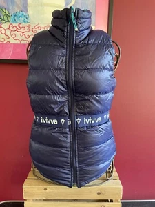 Ivivva Lululemon Girls Reversible Down Puffer Vest Sz 10 - Picture 1 of 6