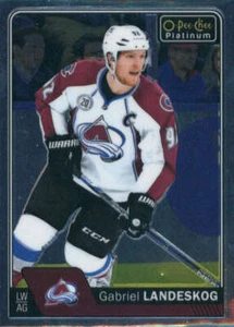 2016-17 O-Pee-Chee Platinum #49 Gabriel Landeskog Colorado Avalanche - Picture 1 of 3