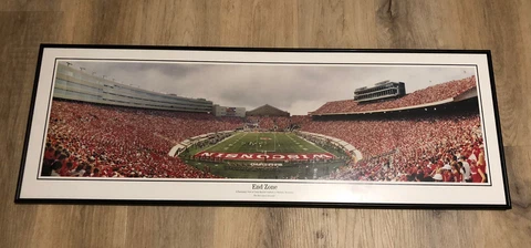 2005 Wisconsin Badgers Camp Randall End Zone Unframed Panoramic Poster 5043 Cover