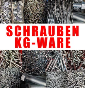 5kg Schrauben Holzschrauben Maschinenschrauben Eisenware Restposten Sonderposten - Bild 1 von 7