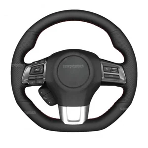 Sewing Steering Wheel Wrap Cover Leather Interior Wrap For Subaru WRX (STI) - Picture 1 of 9