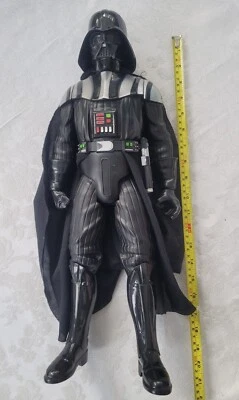 21" Large Darth Vader Star Wars Action Figure by JAAKS Pacific Lucas film 2014. - Image 1 of 4