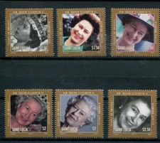 St. Lucia 2012 Regina Elisabetta II mnh
