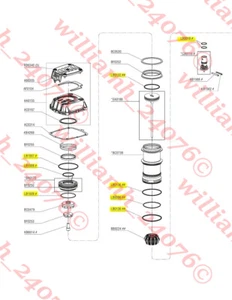Senco Framing Nailer SN901XP + SN902XP O-ring Seal Kit SN901 SN902 - Picture 1 of 2