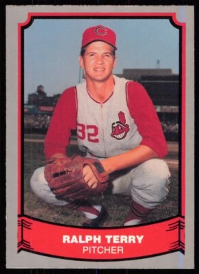 1988 Pacific Legends I Ralph Terry Cleveland Indians #64 - Image 1 of 2