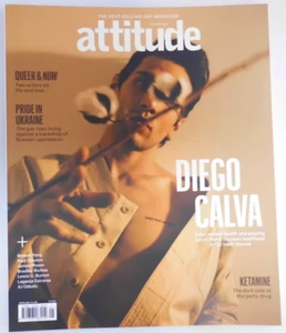Attitude magazine May/June '25 Diego Calva, Ketamine, Pride in Ukraine, AJ Odudu - Picture 1 of 1