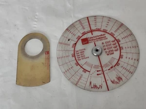 Aus einer Werkstattauflösung: Kienzle Fahrtschreiber Prüfschablonen - Bild 1 von 3