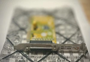 SIIG IEEE 1284 Parallel Port ISA Card Vintage PC WIN DOS Computer Tested Free SH - Picture 1 of 4