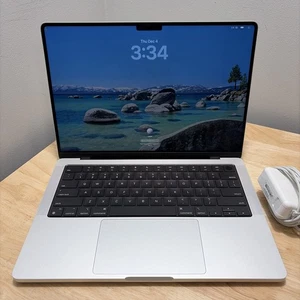 Apple MacBook Pro 14" A2442 2021 M1 3,2Ghz 16GB 1TB OS TAHOE 50 ZYKLEN KABEL - Bild 1 von 8