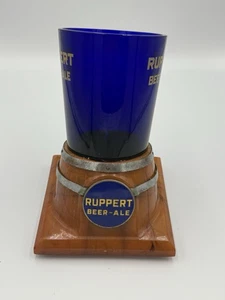 Vtg 1940s RUPPERT BEER ALE Bar Foam Scraper Butterscotch Bakelite/Catalin NY - Picture 1 of 6