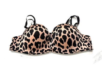 Victoria's Secret Bombshell Multi-Way Strapless Push-Up Bra Leopard - Image 1 of 2
