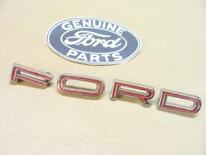 original Ford F O R D hood letters C5AB16606 1965 Galaxie NICE - Bild 1 von 15