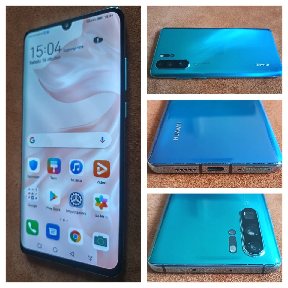 Huawei P30 Pro VOG-L29 -8GB/ 128GB - Aurora Blu Dual SIM  - Immagine 1 di 4